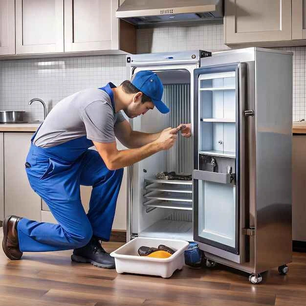 Fridge freezer repair London engineer fixing appliance