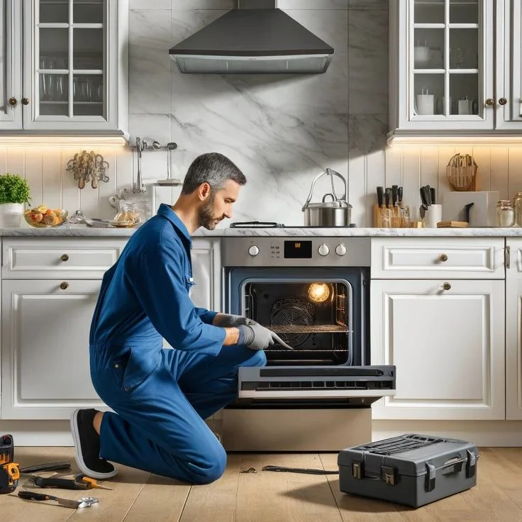 Oven repair London engineer fixing cooker appliance